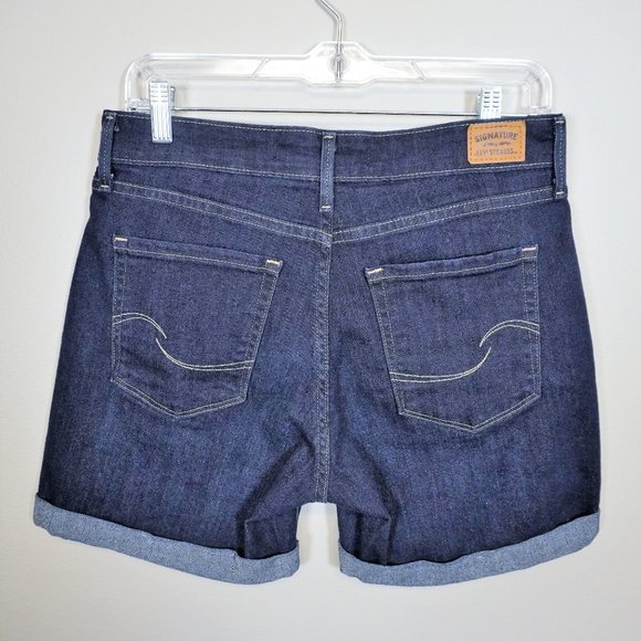 Signature by Levi Strauss Women's Mid-rise Short  Sz 27 - Picture 4 of 8